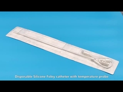 Catetere di Foley in silicone (con sensore di temperatura)