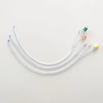 Fabbricante Catetere Foley 100% Silicone Catetere Urinario a due vie 14 Fr Catetere Foley Silicone
