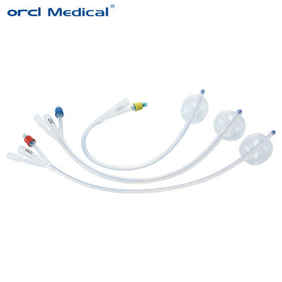Prezzi all'ingrosso per consumabili medici monouso in silicone al 100% - Fornitore di cateteri di Foley sterili a 3 vie