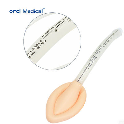 Maschera laringea di silicone medica Intubation Maschera laringea usa e getta Fornitore di vie aeree
