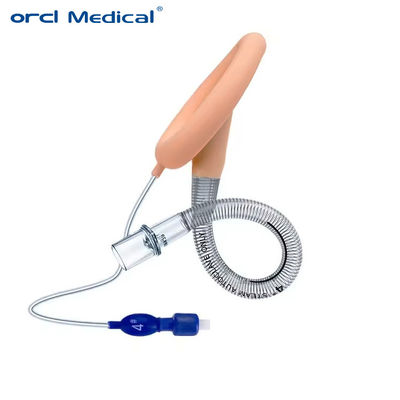 Maschera laringea monouso in silicone rinforzato, resistente alle pieghe  #1-5# Taglia Con CE/ ISO 13485, Ideale per la ventilazione chirurgica