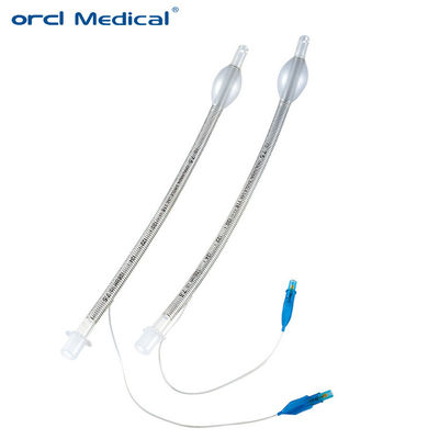 Fornitura di massa fatta in china medica sterile sterile rinforzata in PVC tubo endotracheale non pulito