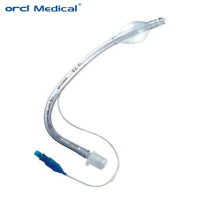 Tubo endotracheale usa e getta per uso medico, orale preformato a profilo basso, ammanettato