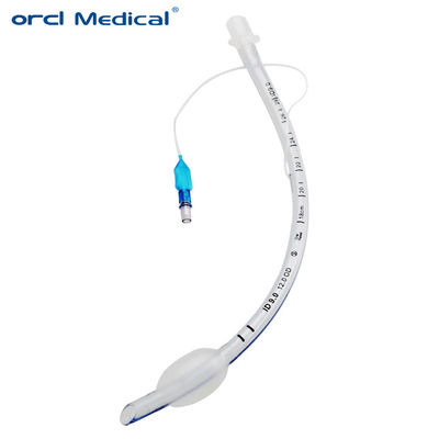 Tubi endotracheali di materiale PVC usa e getta per uso medico Tubi endotracheali non ammanettati / ammanettati con diverse dimensioni