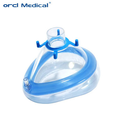 Maschera medica di anestesia a cuscino d'aria in PVC
