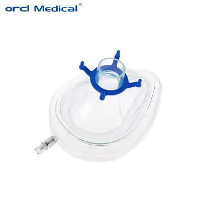 Maschera chirurgica monouso a cuscino morbido Maschera di ossigeno per anestesia infantile pediatrica per adulti Produttore