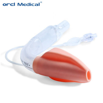 Silicone LMA Maschera laringeale per vie aeree doppia cavità Tipo per la chirurgia di anestesia generale