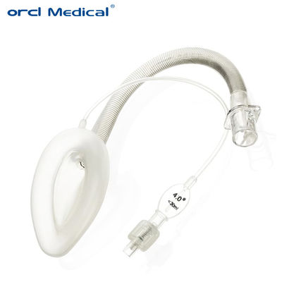 Maschera per la laringe usabile una volta per tutte per l' anestesia di PVC per uso medico