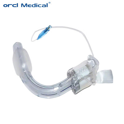 Tubo di tracheostomia rinforzato per uso medico Tubo di tracheostomia usa e getta con o senza polsetta