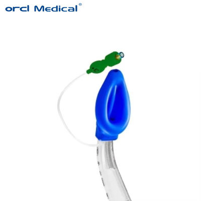 CE / ISO Maschera di silicone per la laringe usa e getta per uso medico Via aerea Maschera di silicone per la laringe per uso medico singolo Via aerea
