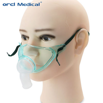 Offerta di sconto all'ingrosso forniture mediche Maschera di tracheostomia per adulti in PVC sterile