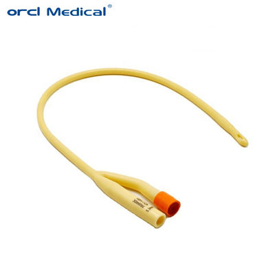 2 Way Lattice Catetere Foley Silicone Rivestito Esemplare gratuito personalizzato