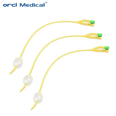 Catetere uretrale a due vie, catetere medico Foley monouso in PVC