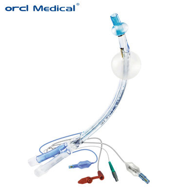 Tubo endotracheale usa e getta con linea radio opaca per la visualizzazione a raggi X