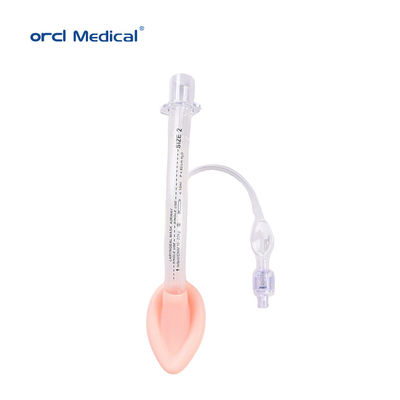 Maschera per la laringe al 100% in silicone per via aerea Ospedale Anestesia gonfiabile Chirurgia