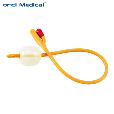ORCL Catetere di latex foley ricoperto di silicone 10cc Pallone usa e getta