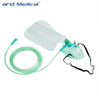 Maschera di ossigeno non respirante di alta qualità con sacchetto di riserva