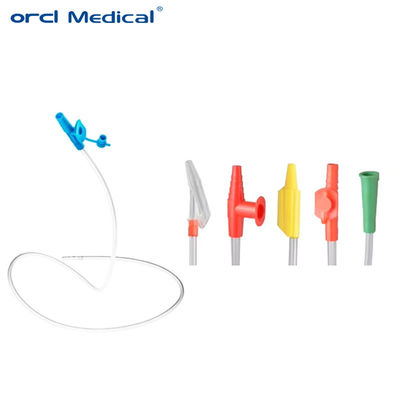 Prodotti medici Tubo di aspirazione medico monouso in PVC Catetere di drenaggio dello sputo trasparente