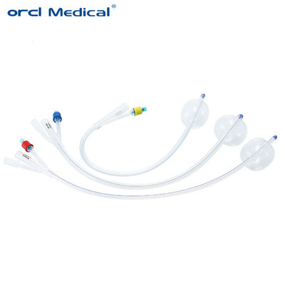 Fabbrica Produttore Distributore Disposable Medical Silicone Foley Catetere 2Way 3 Way Per Urologia Chirurgia