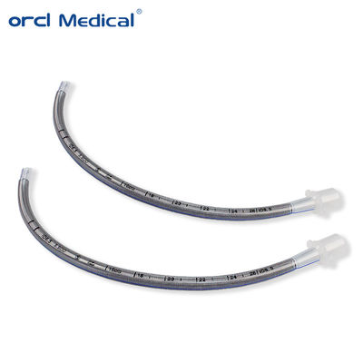 Tubo endotracheale medicale rinforzato monouso per intubazione bronchiale avanzata per rianimazione e anestesia