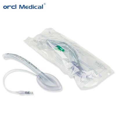 Fornitore di fabbrica Disposable Medical Grade PVC Anestesia Generale Maschera Laringea Intubating Via Aerea Con # 1-5 Dimensioni