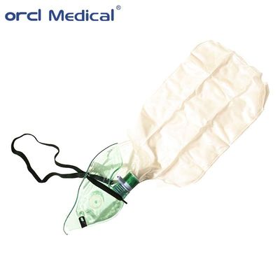 Fabbricanti di fabbrica Maschera/maschere facciali per ossigeno non rebreathing chirurgiche con fornitura di materiali di consumo medici per ossigeno