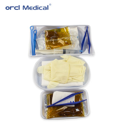 Materiali medicinali usa e getta Affidabile Qualifica Disposable Urethral Set With Latex/Silicone Catheter