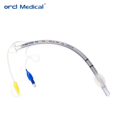 Tubo endotracheale rinforzato economico con cuffia e lume di evacuazione, supporto per tubo endotracheale con filo ETT
