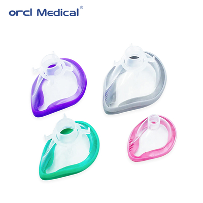 Prodotto di consumo medico di consumo usa e getta maschera di anestesia facile e sterile maschera di anestesia senza lattice per evitare reazioni allergiche