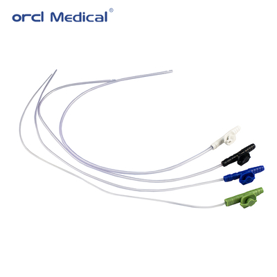 Catetere di aspirazione in PVC monouso sterile per uso medico, senza lattice, ideale per l'uso in ospedale e a domicilio​